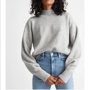 & Other stories mock neck sweater